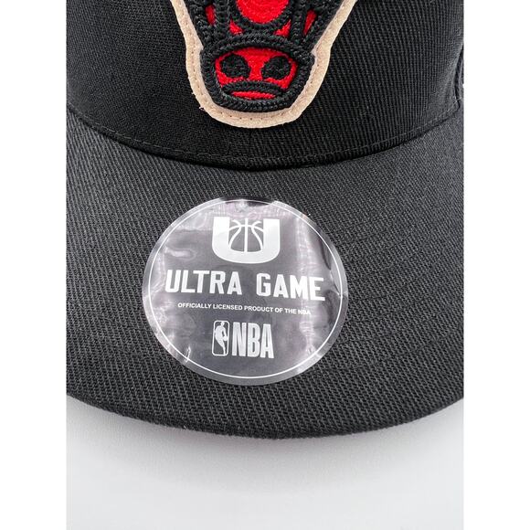 Chicago Bulls NBA Ultra Game Basketball Snapback Hat Adult Adjustable One Size - Picture 7 of 11